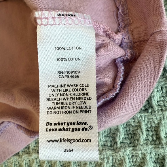 Life is Good Crusher Tee T-Shirt Womens XXL Purple Sole Sisters Graphic Top - Picture 5 of 9